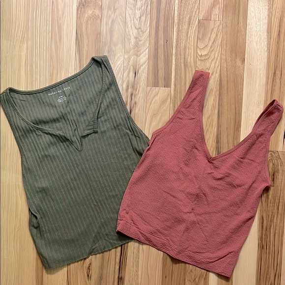 American Eagle Outfitters Tops - American Eagle Outfitters Cropped Tank Tops